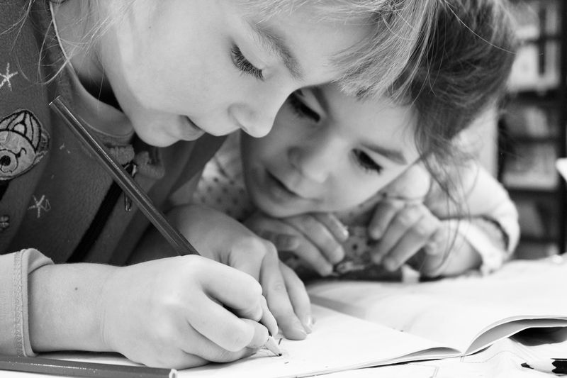 photos d'enfants à l'école