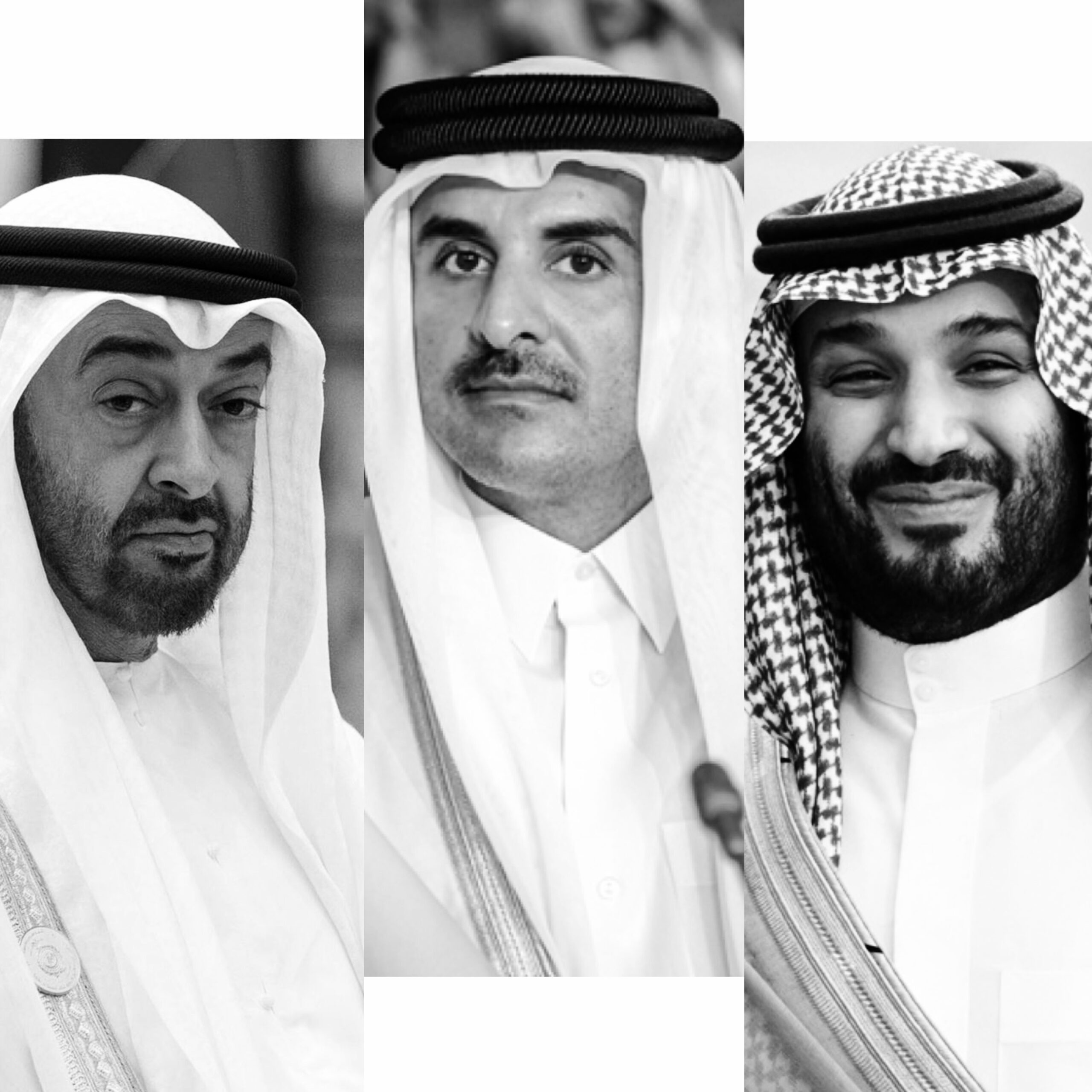 Trois dirigeants des Etas arabes du Golfe